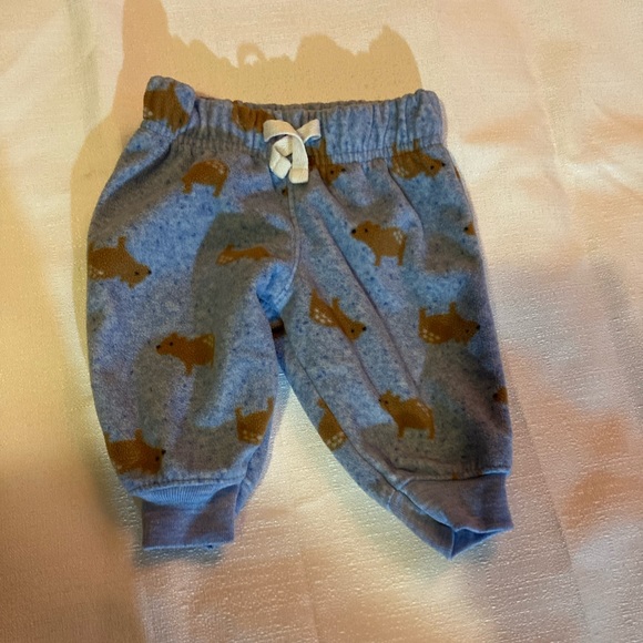 Baby Boys Bundle of 3 Pants 0-3mo - Picture 4 of 10